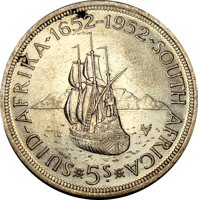 5 (FIVE) SHILLINGS - 1952