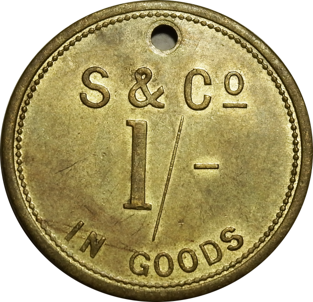 Strachan 1/~ Token Set 1 - Great Condition !!