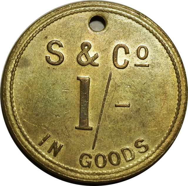 Strachan 1/~ Token Set 1 - Great Condition !!