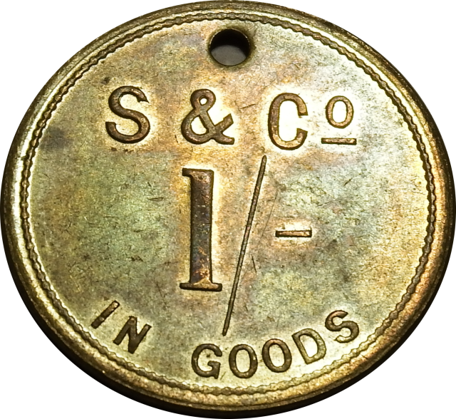 Strachan 1/~ Token Set 1 - Great Condition !!