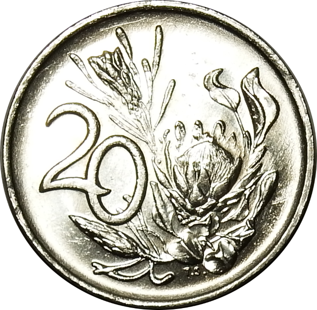 20 (TWENTY) Cents - 1989 in A/UNC - Great Coin !