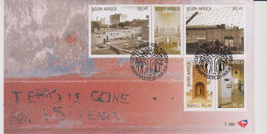 RSA - 2010 - Constitutional Hill - FDC 7.168 & 7.169  - SACC 2047