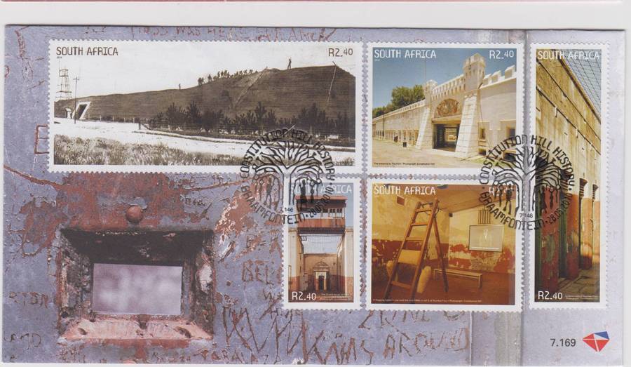 RSA - 2010 - Constitutional Hill - FDC 7.168 & 7.169  - SACC 2047
