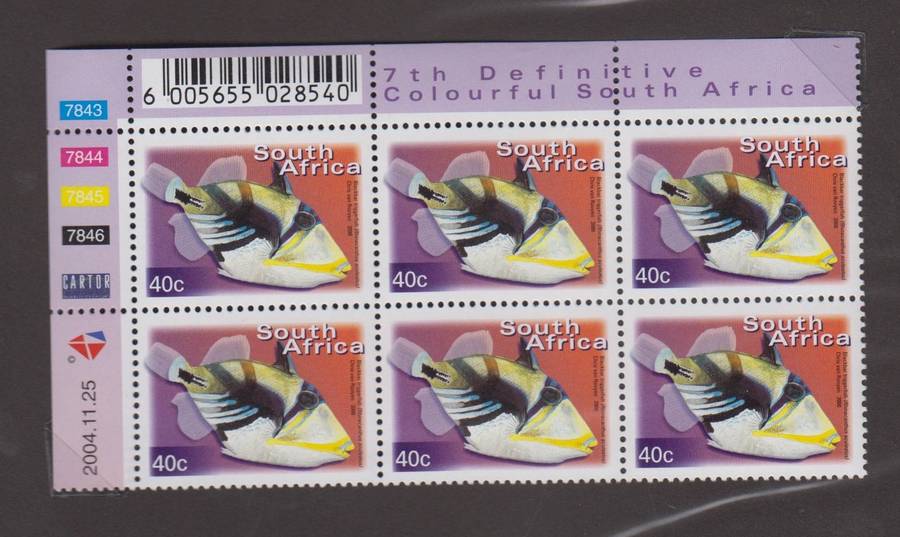 RSA - 7th Definitive 40c - 2004/11/25 (1297a)