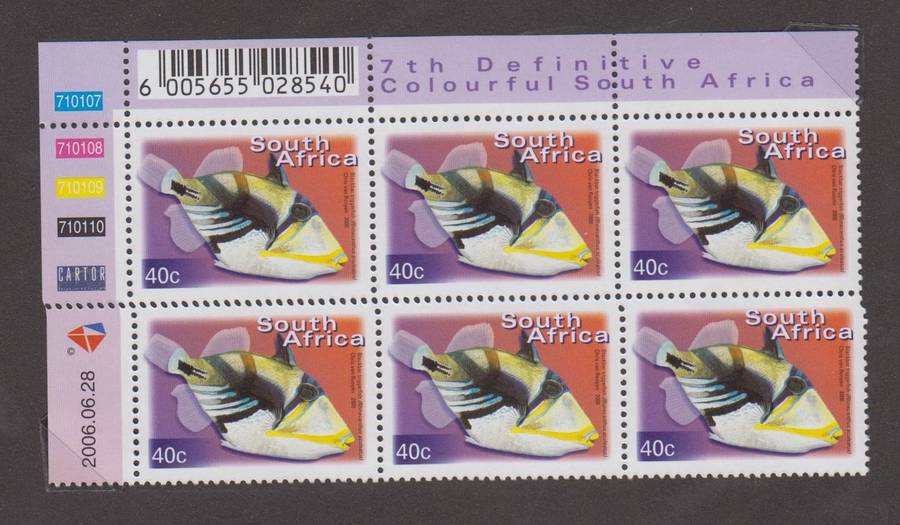 RSA - 7th Definitive 40c - 2006/06/28 (1297a)