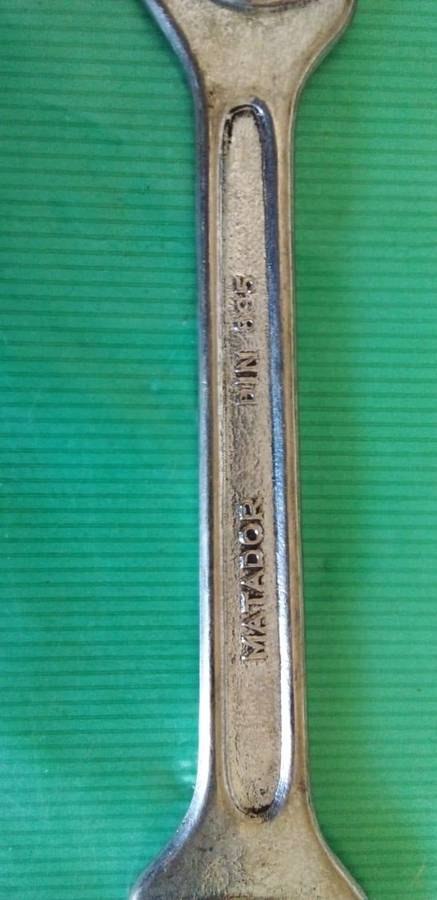 OPEN END SPANNER MERCEDES SIZE 11 AND 13.MATADOR MAKE