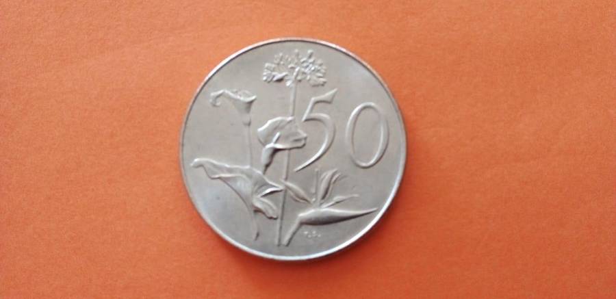1967 RSA  UNCIRCULATED 50 CENT COIN as per image.