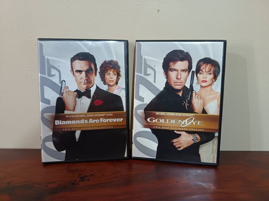 James Bond Ultimate Edition Combo on DVD