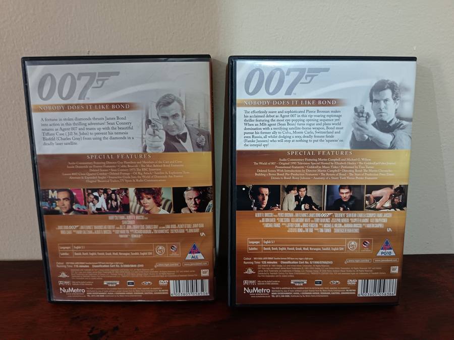 James Bond Ultimate Edition Combo on DVD