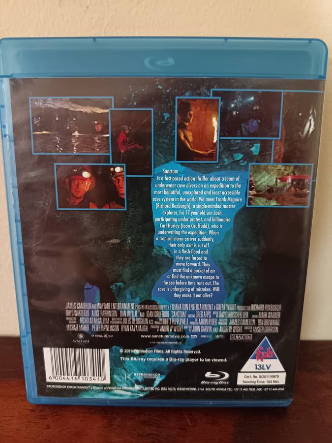 Sanctum on Blu-ray