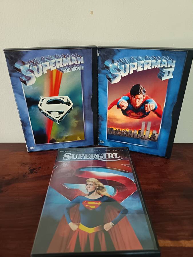 Amazing Superman & Supergirl Combo on DVD