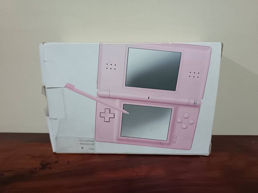 Nintendo DS Lite Pink - Complete in Box with Extra Stylus