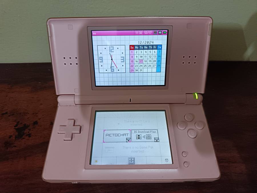 Nintendo DS Lite Pink - Complete in Box with Extra Stylus