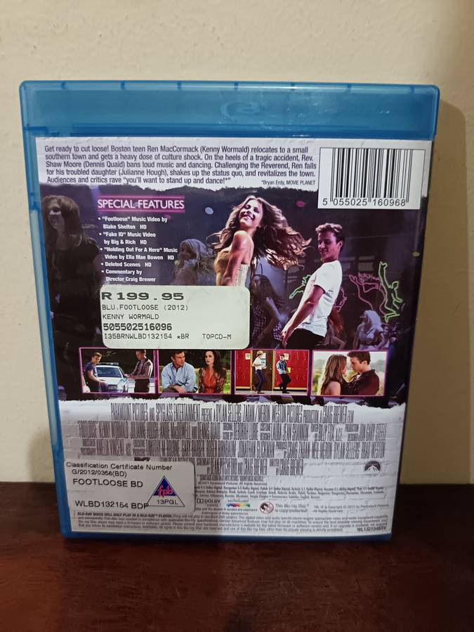 Footloose on Blu-ray