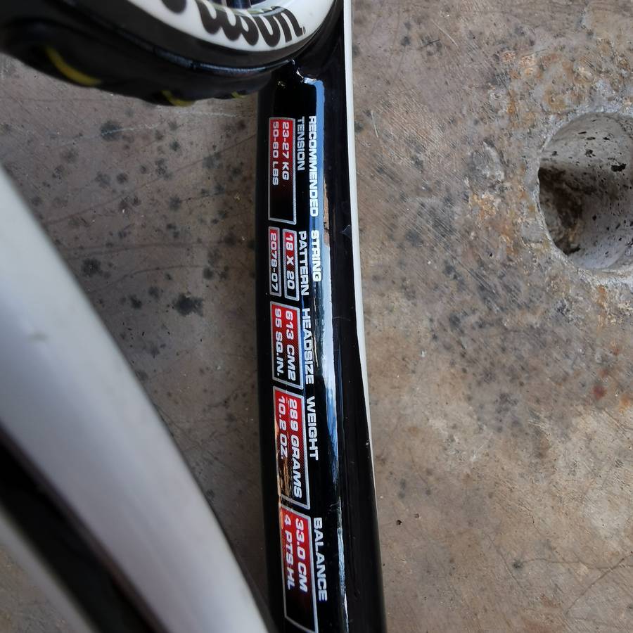 Wilson Tennis Racket.