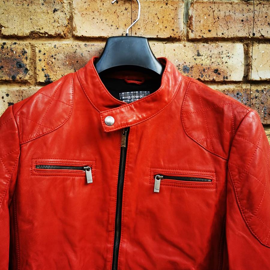 Genuine Leather Jacket unisex(Korea) worth US1500