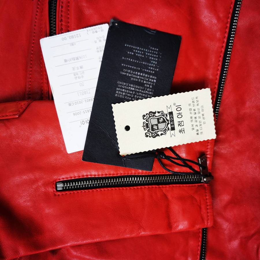 Genuine Leather Jacket unisex(Korea) worth US1500