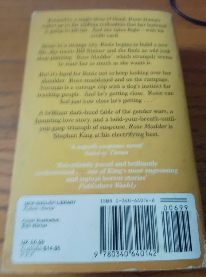 Stephen King. Rose Madder