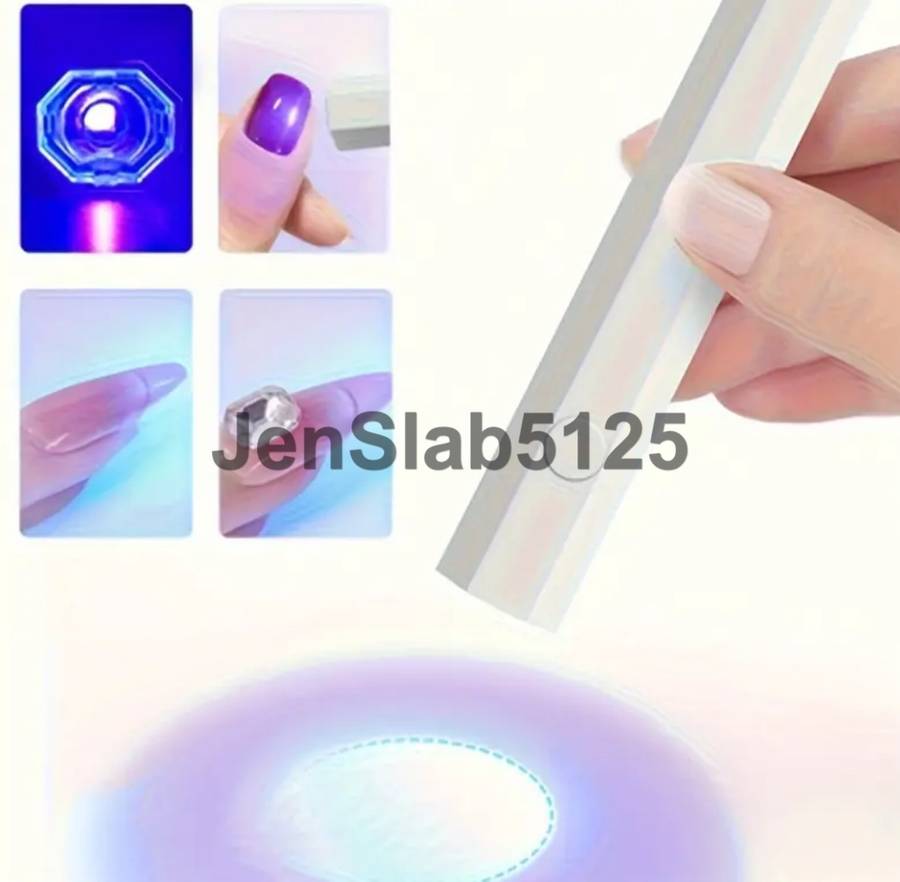 MINI RECHARGEABLE UV LED NAIL LAMP (WHITE)