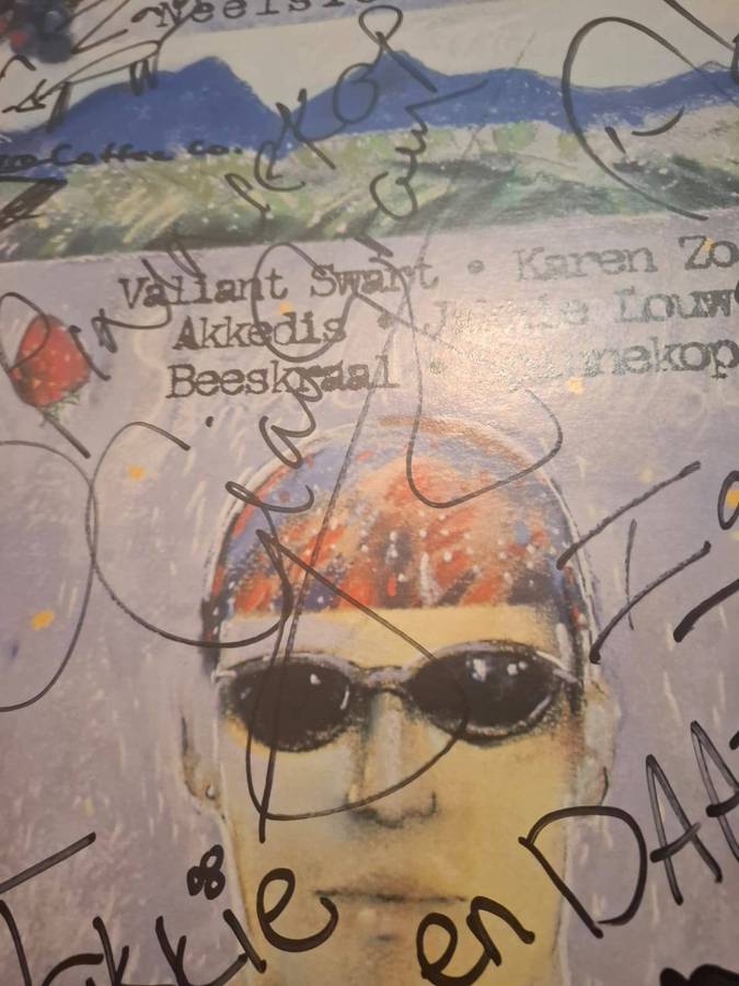 AkkerRock Fees 1 Maart 2002, Neelsie US Kampus original Poster signed