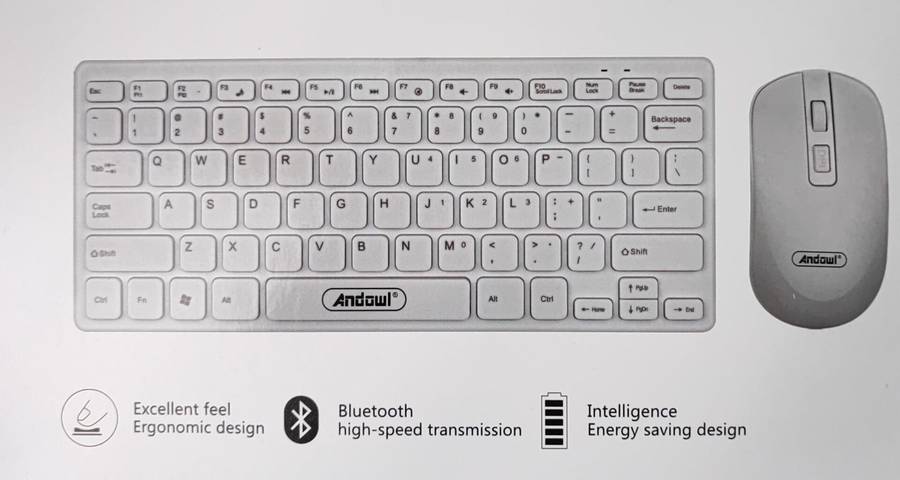 Wireless Keyboard and Mouse Combo For PC Computer & Apple Imacs