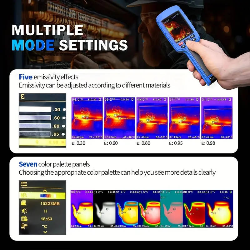 HD Infrared Thermal Imager Handheld Thermal Imaging Camera