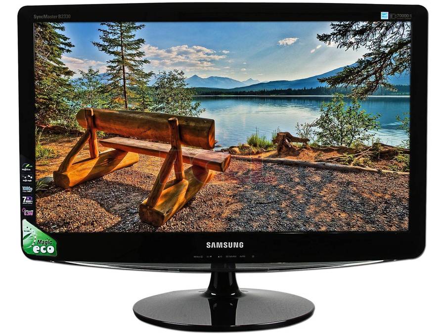 Samsung SyncMaster B2330H 23-inch Full HD Widescreen Monitor (VGA+HDMI+DVI Ports)