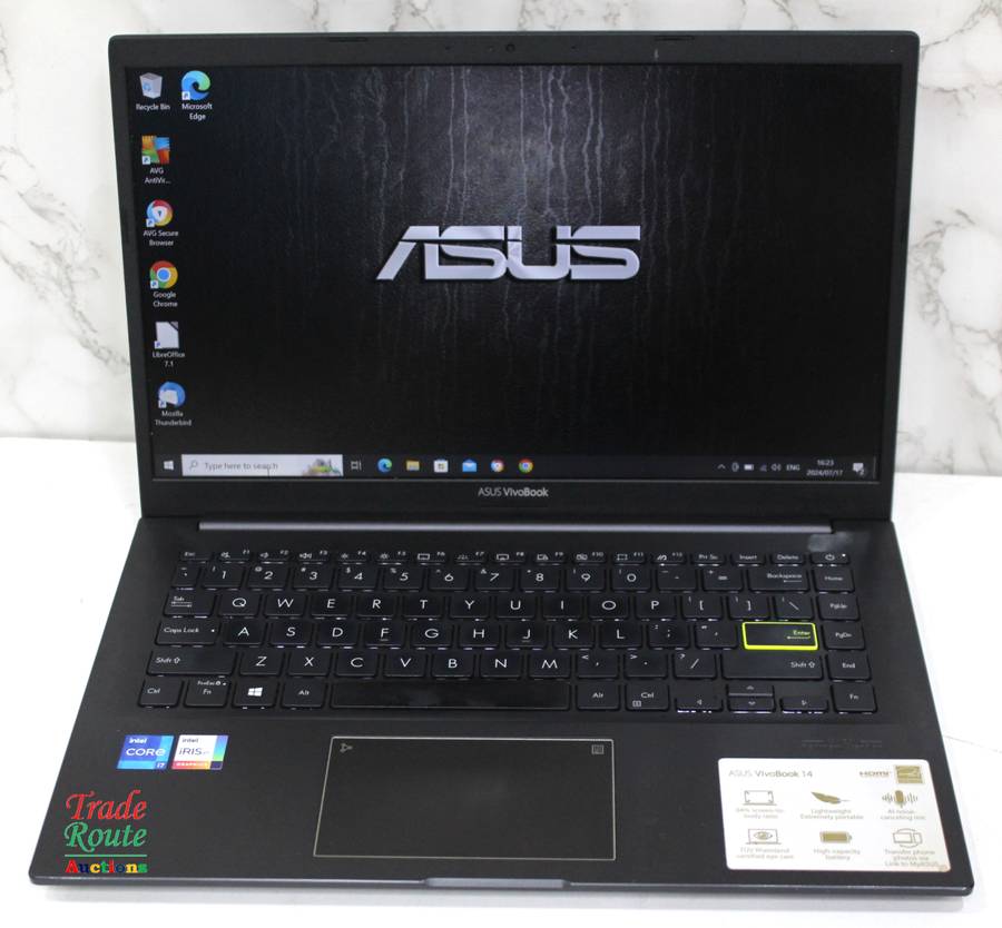 Asus K413EA VivoBook 14 Core i7-1165G7 2.8GHz Quad-Core 14.0" Full HD 8GB DDR4 512GB M.2 NVMe SSD
