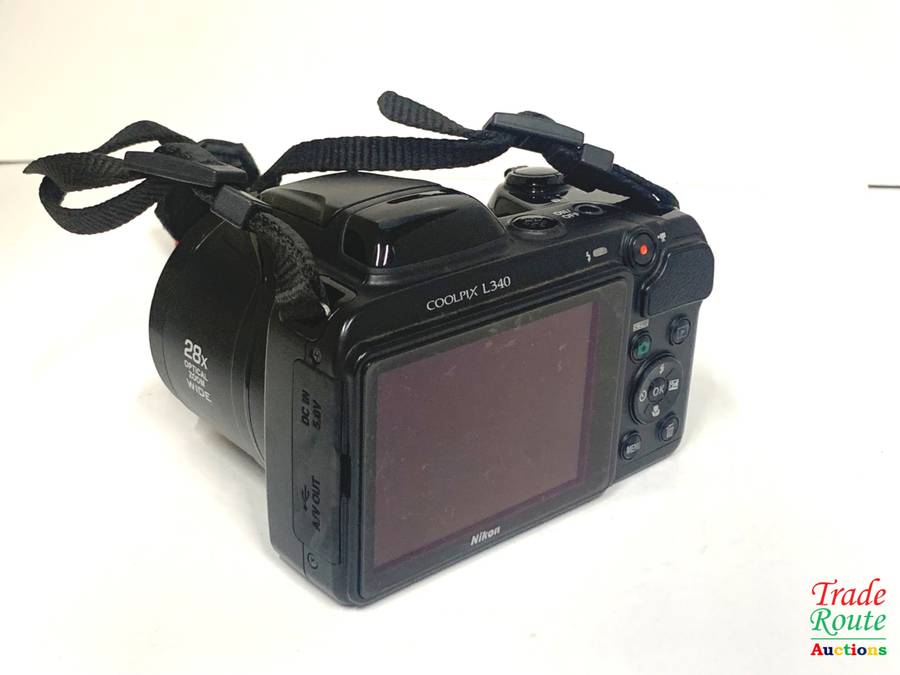 Nikon Coolpix L340 20.2 MP Digital Camera (28x Optical Zoom, 3.0-Inch LCD )