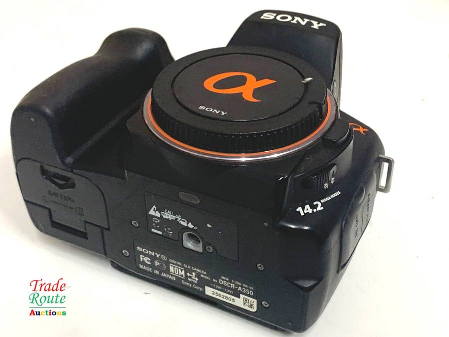 SONY ALPHA A350 DIGITAL CAMERA 14.2 MP BODY ONLY