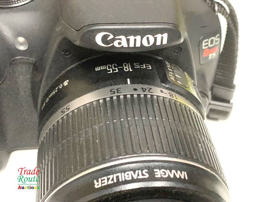 Canon Digital Rebel EOS T5 DSLR Camera with Canon 18-55mm Lens (Canon 1200D Equivalent)