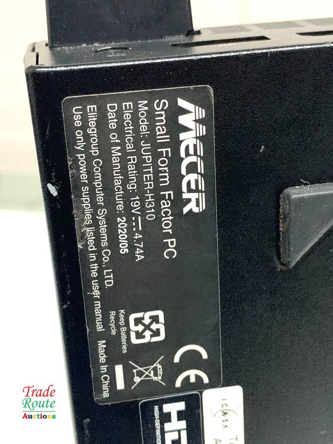 High Spec - Mecer Jupiter H310 MINI PC Intel Core i7-9700 9th Gen 3.00GHz 16GB RAM 1TB HDD