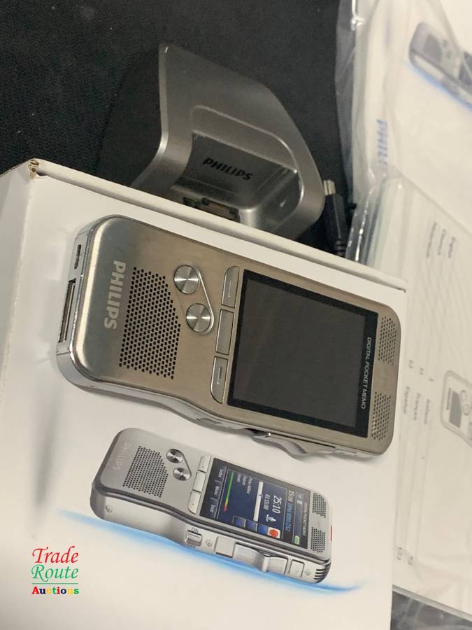 Philips DPM8100 Digital Pocket Memo Dictation Portable Voice Recorder 3DMIC