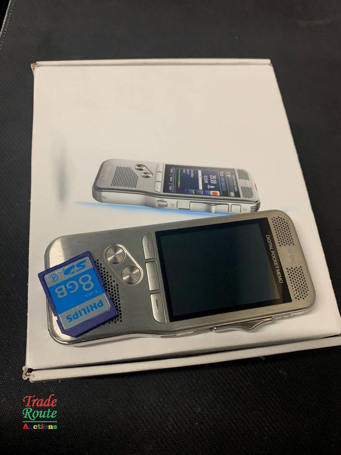 Philips DPM8100 Digital Pocket Memo Dictation Portable Voice Recorder 3DMIC