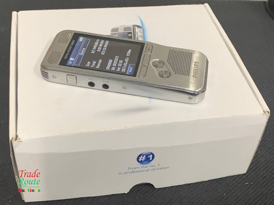 Philips DPM8100 Digital Pocket Memo Dictation Portable Voice Recorder 3DMIC