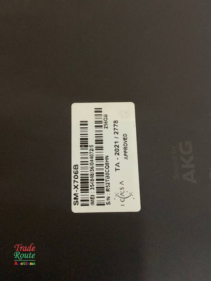 Galaxy Tab S8 SM-X706B 256GB 11-inch 5G Tablet - Cracks at bottom