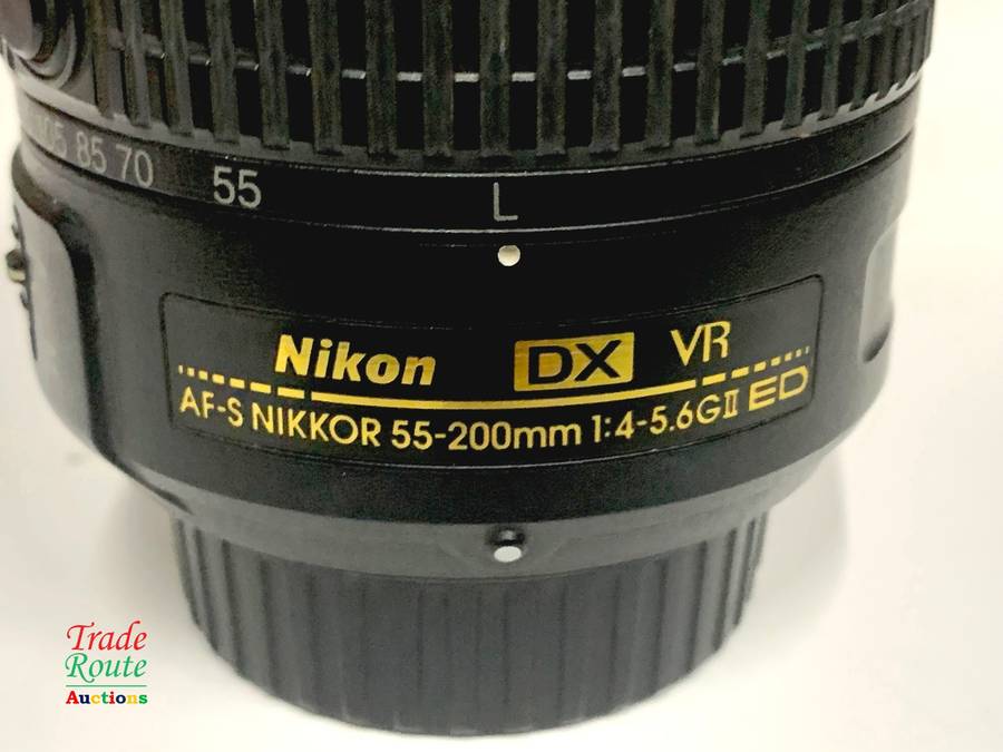 Nikon AF-S 55-200mm VR II LENS For Nikon DSLR Cameras