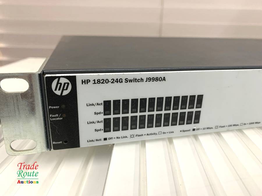Hewlett Packard Enterprise OfficeConnect 1820 24G Managed L2 Gigabit Ethernet Switch with POE