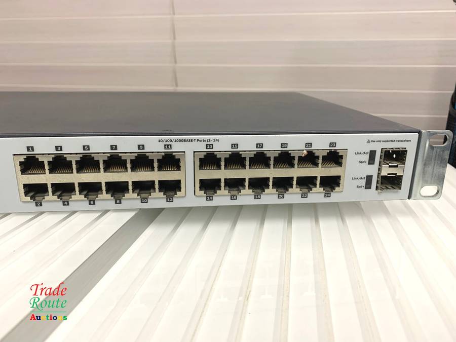 Hewlett Packard Enterprise OfficeConnect 1820 24G Managed L2 Gigabit Ethernet Switch with POE
