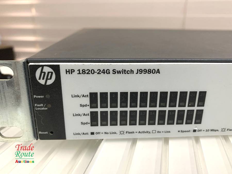 Hewlett Packard Enterprise OfficeConnect 1820 24G Managed L2 Gigabit Ethernet Switch with POE
