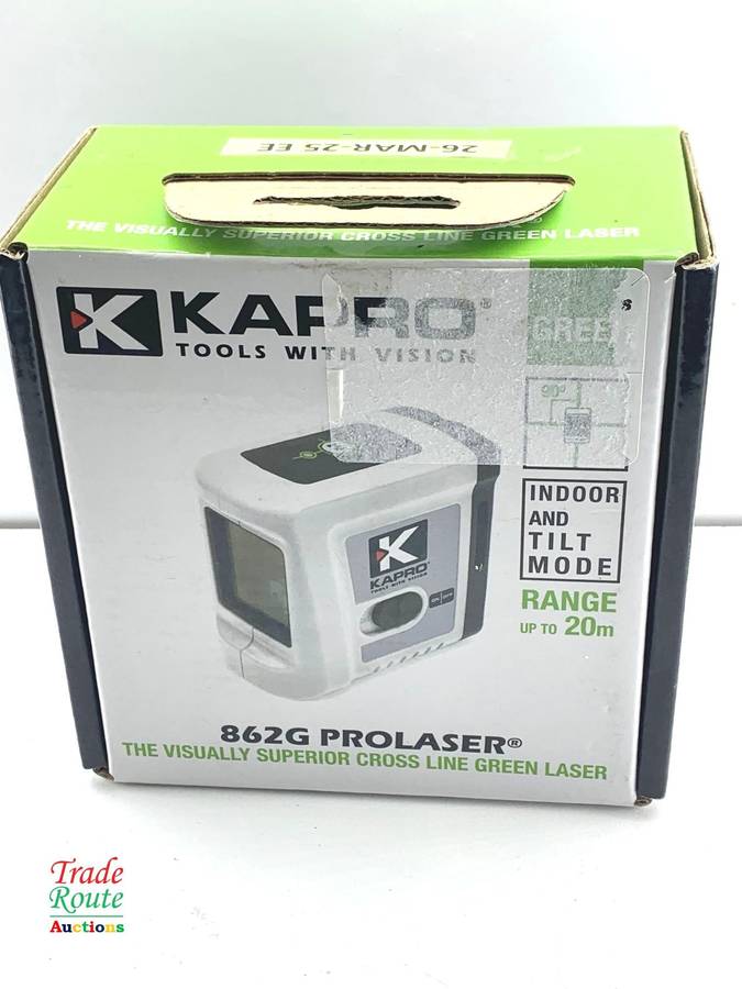 KAPRO Prolaser 862G Cross beam laser (GREEN) - Range upto 20m