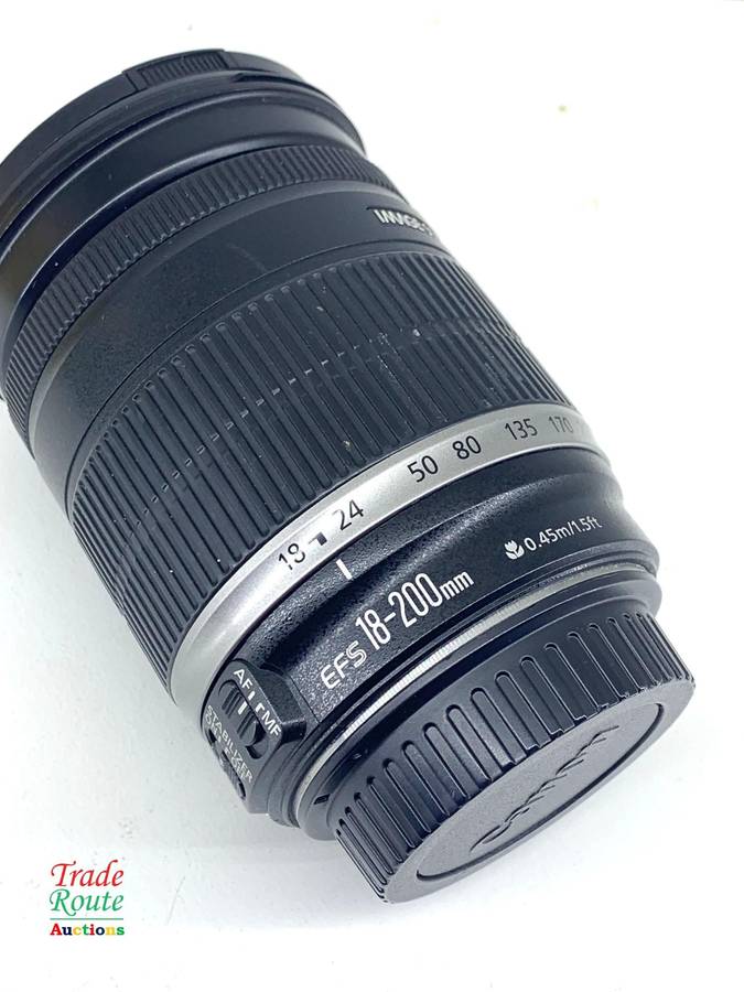 Canon EF-S 18-200mm Image Stabilizer Lens for CANON DSLR Cameras