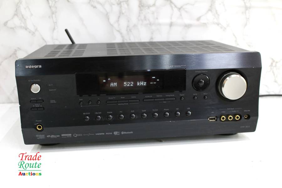 Integra DTR-30.5 AV Home Theater Receiver 7.2 Channel- [ POWERS ON - NO SOUND ] [FOR SPARES/REPAIR]