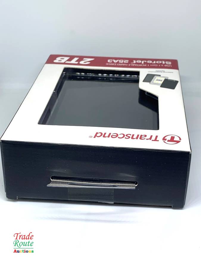2TB External HDD - Transcend StoreJet 25A3 ** NEW OPEN BOX **