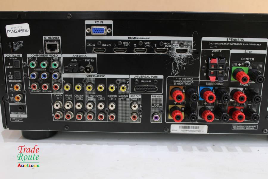Onkyo HT-R990 7.1 Surround AV Receiver HDMI Output Amplifier