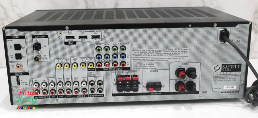 SONY Multi Channel AV Receiver - STR-KM5000 200W - NO POWER - Salvage Stock - For Spares or Repair