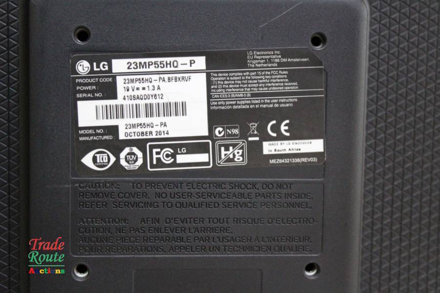 LG 23-Inch IPS LED Monitor 23MP55HQ - HDMI & VGA PORTS