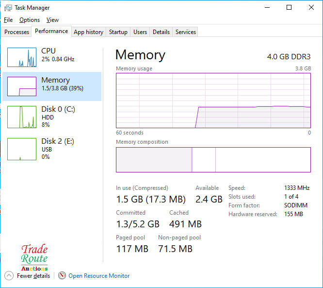 Lenovo G580 Laptop 20157 - 4GB RAM - 1TB HDD - Faulty Keyboard - Salvage Stock