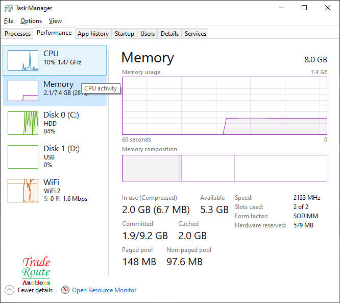 LENOVO V130 15.6 inch LAPTOP - Core i5 - HINGE DAMAGED - Salvage Stock