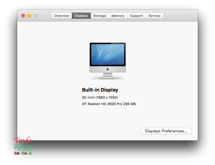 iMac 24-Inch Core 2 Duo 2.66Ghz - All in One Desktop - ATI Radeon Graphics